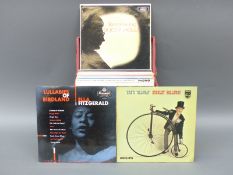 A case of approximately 30 LPs including Buddy Holly,