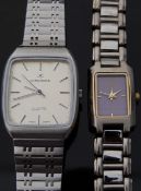 Paolo ladies wristwatch together with a Junghans quartz gentleman's wristwatch.