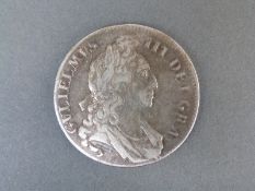William III 1696 crown NF