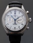Ball Trainmaster Cannonball gentleman's chronograph wristwatch with date aperture,