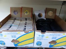 One hundred+ soul singles mainly USA issues having sleeves and 200+ singles mainly pop related