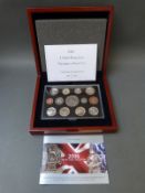 Royal Mint 2006 Executive Proof Collection cased UK coin set commemorating Isambard Kingdom Brunel,