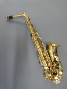 Elkhart Alto saxophone, reg no.