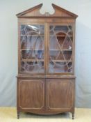 A 19thC mahogany bookcase,