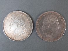 George III 1819 crown LIX to edge,