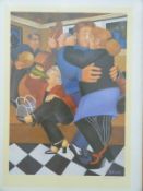 Beryl Cook signed print 