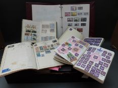 A box of GB stamps, all reigns,