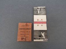 Don Bradman 'Flicker' No.2 and No.