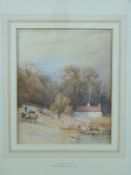 Attributed to Peter De Wint 1784-1849 watercolour 