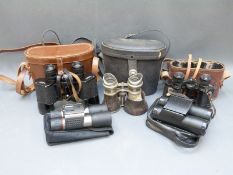 A cased pair of Wray of London 10x35mm 