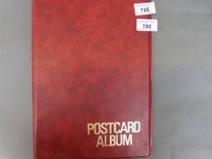 A postcard album with approximately 50 postcards relating to the Gloucester-Sharpness canal,