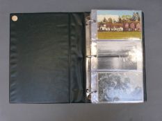 An album of approximately 150 local interest postcards relating to Gloucestershire,