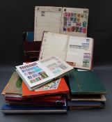 A large quantity of foreign and Commonwealth stamps in albums and stockbooks