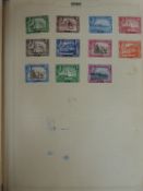 A Simplex album of Commonwealth and foreign stamps,