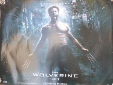 Four cinema advertising posters to include 'The Hobbit, An Unexpected Journey', 'Les Miserables',