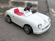 Child's battery powered Porsche car