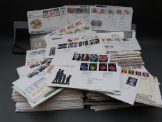 A large quantity of mainly GB first day covers,