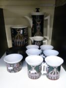 Portmeirion Magic City coffee ware