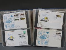 Eight albums of first day covers GB & Commonwealth including signed examples