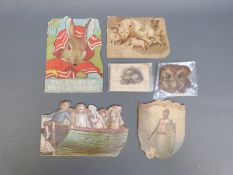 Ernest Nister All Aboard, A Happy Family, Pugs & Pussies with Poems by F.