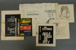 Original Book Artwork, including jacket design for Elleston Trevor's The Flight of the Phoenix,