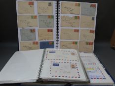Two albums of Burma covers with specialist Post Office franking and a large album of GB covers,