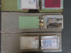 Four albums of Rail photoprints,