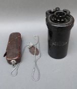 Minox Subminiature camera and Minox developing tank