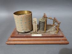 Hamilton and Inches of Edinburgh barograph with thermometer,