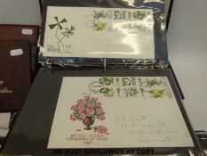 An extensive collection of GB first day covers in eight albums from 1966-1980's,