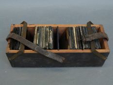 A large quantity of magic lantern slides to include Wiltshire area,