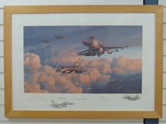 Robert Taylor signed limited edition print (10/50) 'Viper Venum',