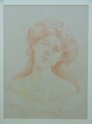 Luisa Dominguez sketch of a lady,