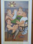 Beryl Cook signed print 
