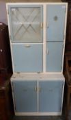 A retro 1950's kitchen unit,