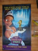 Large format cinema poster for Disney 'The Princess and the Frog' 2010,