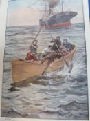 Arthur Rackham, Henry Harbour, Where the Flag Flies (London, Collins,