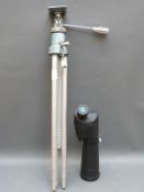 Optus 96-12500 20 - 60x spotting scope on folding tripod