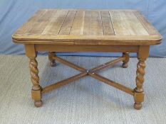 A set of six Arts and Crafts/ Art Noveau light oak chairs by Rubert Robson and Sons Ltd,