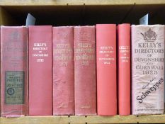 Kelly's Directory of Devonshire for 1902, 1910, 1914, 1935, 1939,