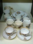 A quantity of commemorative plates,