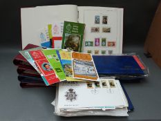 A collection of Jersey first day covers presentation packs,