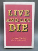 Ian Fleming, Live and Let Die (Jonathan Cape, The First Edition Library, 1982) with F.E.