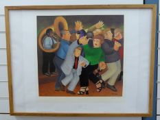 Beryl Cook signed print 