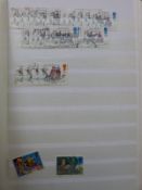 Three stockbooks of modern GB stamps,