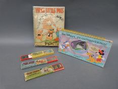 Disney Three Little Pigs Illustrated by the staff of the Walt Disney Studios, 1934 ,