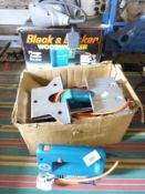 A Black & Decker router, Wolf planer,