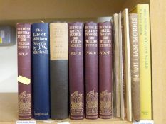 Collection of William Morris The Earthly Paradise in 4 volumes gilt cloth,