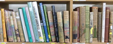 Collection of books on English Life, House Design 1911, Charm of English Village 1908,