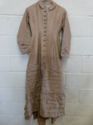 A Victorian day dress,